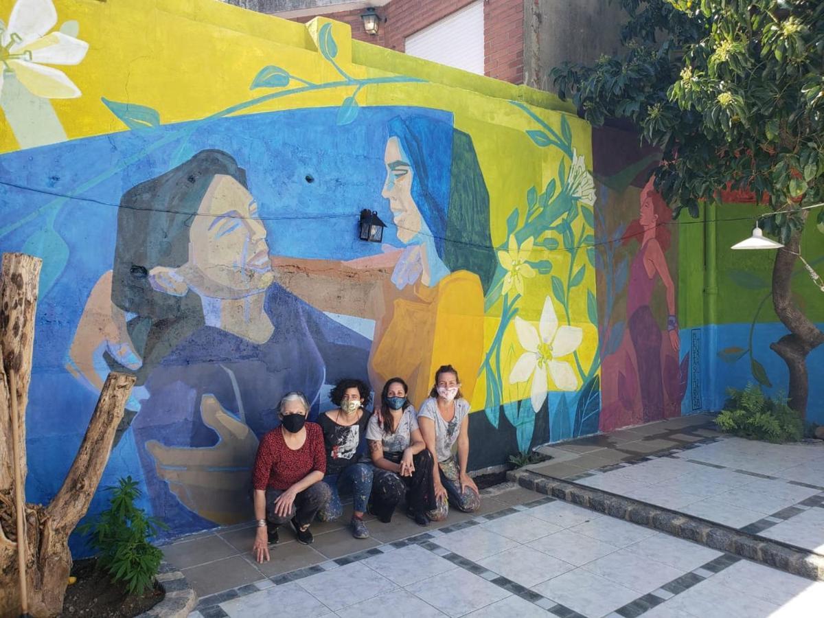 La Casa De Los Murales Avellaneda  Exterior foto
